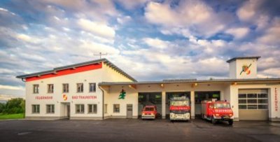 Das neue Feuerwehrhaus im Jahr 2016 (Foto: FF Bad Traunstein)