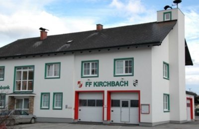 Das Feuerwehrhaus im Jahr 2008 (Foto: FF Kirchbach)
